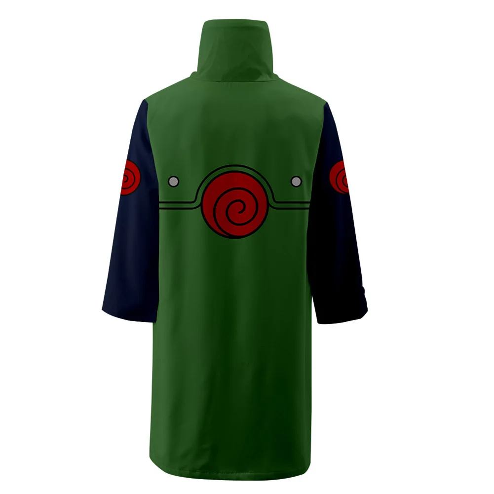 Костюм для косплея Акацуки длинный халат наряд на молнии карнавальный костюм