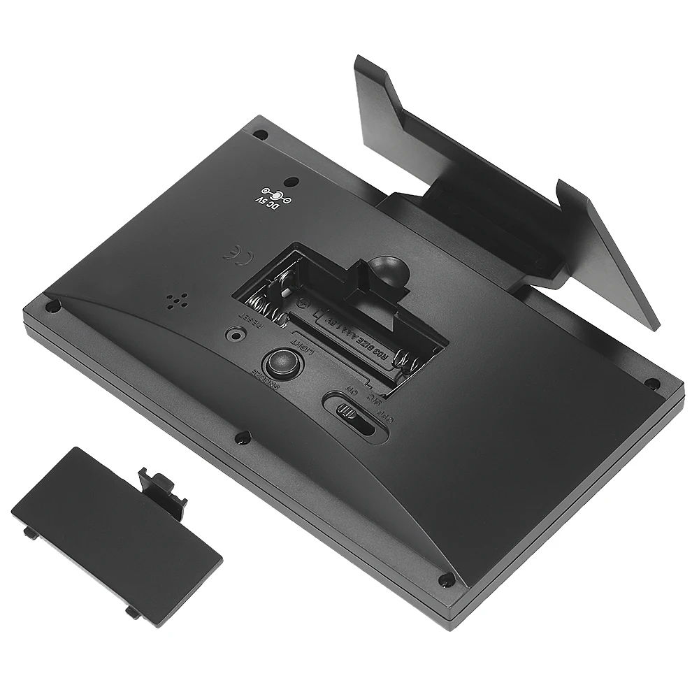 Цифровым термометром и гигрометром декоративные часы для ЖК дисплей Подсветка