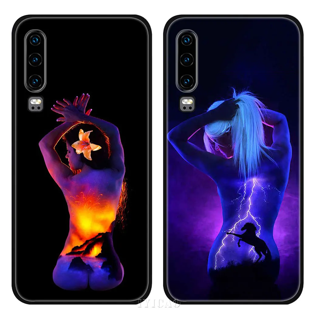 IYICAO Модный мягкий силиконовый чехол для huawei P Smart Z P30 P20 P10 P9 Lite Pro телефона |