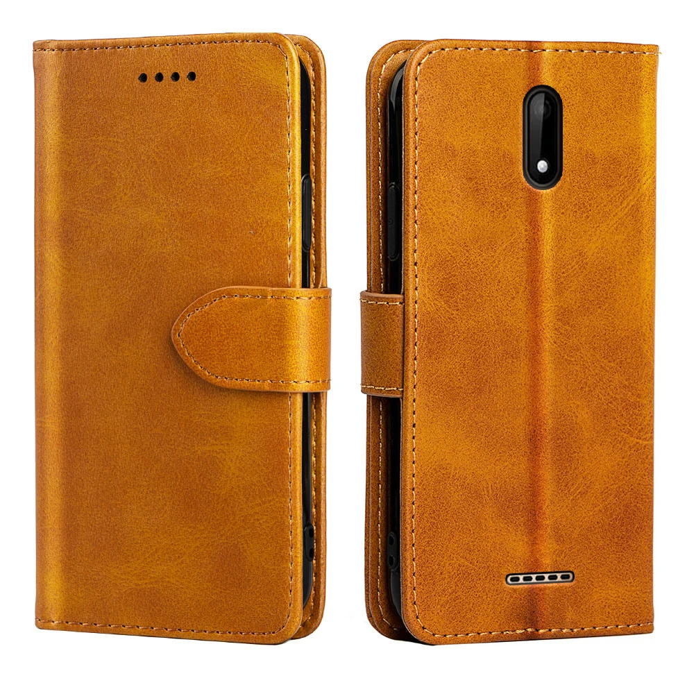 

For Wiko Sunny5 PU Leather Wallet Cover Leather case with front buckle Flip cover Full Protectiv