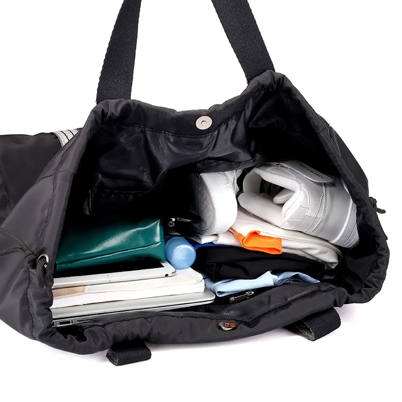 Большая сумка женская нагнетающий ремень двойная сумка-ведро