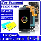 ЖК-дисплей AMOLED 4,3 дюйма для SAMSUNG S4 Mini, дисплей для Samsung Galaxy S4 mini I9190 GT i9192 i9195 с дигитайзером и сенсорным экраном