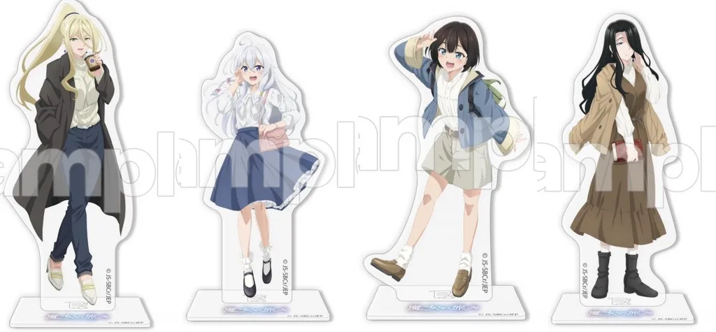 

Anime Wandering Witch: The Journey of Elaina Esuteru Fran Acrylic Figure Stand Figure Model Plate Cartoon Tabletop Decor