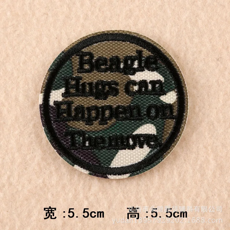 Значок наклейки тканевый значок нашивка Железный эмблема цветочный камуфляж