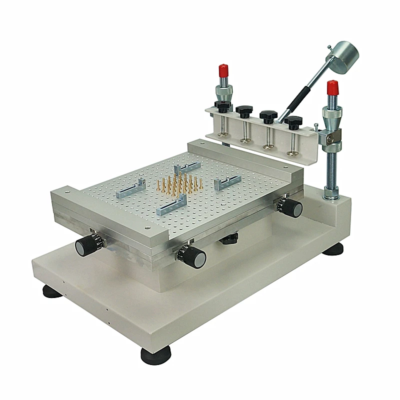 Solder Paste Printer Silkscreen Printing Machine High Precision SMT Screen Single Double-sided Circuit Board | Инструменты
