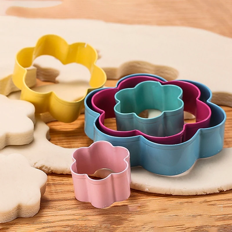 10 шт. в виде сердца и цветов выпечка шоколадных чипсов измельченного хлеба