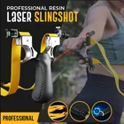 2022 профессиональная полимерная Лазерная Рогатка, лазерная Рогатка, полимерная Рогатка для стрельбы, катапульта с плоской резиновой лентой, для улицы