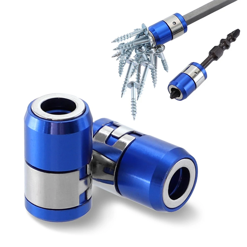 

1/4" 6.35mm Magnetic Ring Anti-Corrosion Strong Magnetizer Screw Electric Phillips Screwdriver Bit Accessorie Screw Pick Up Tool