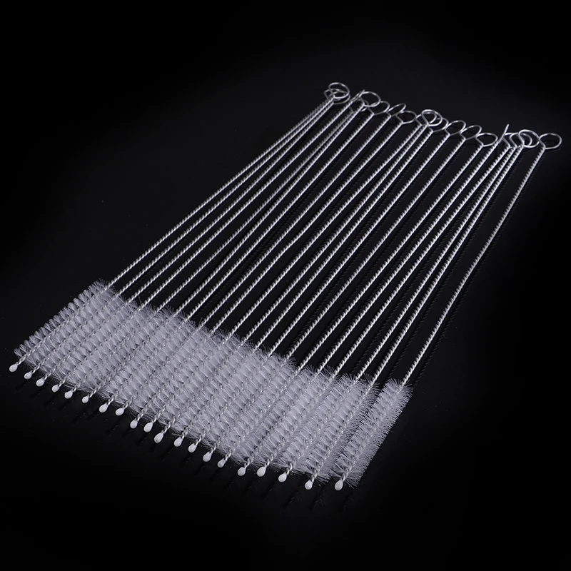 10 шт./лот 17 5 см длинная бутылка стакан для питьевой воды соломинка мытья щетки