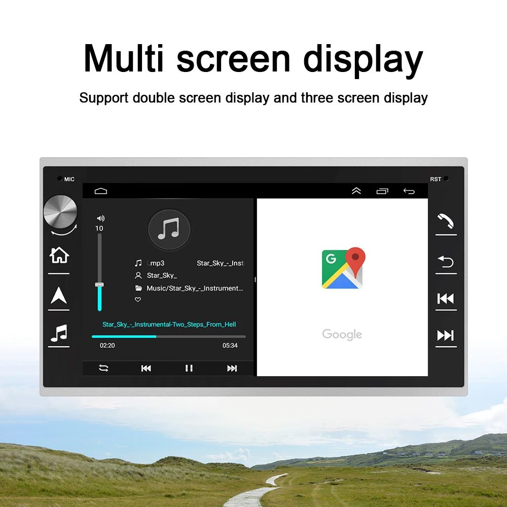 Автомобильный мультимедийный плеер Camecho Android 10 0 2Din GPS Bluetooth Wi-Fi FM для BORA POLO MK5 SHARAN JETTA