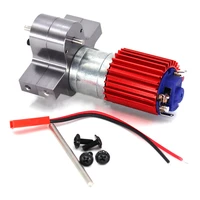 metal speed change gear box 370 carbon brush motor gear for wpl 1663 rc car accessories