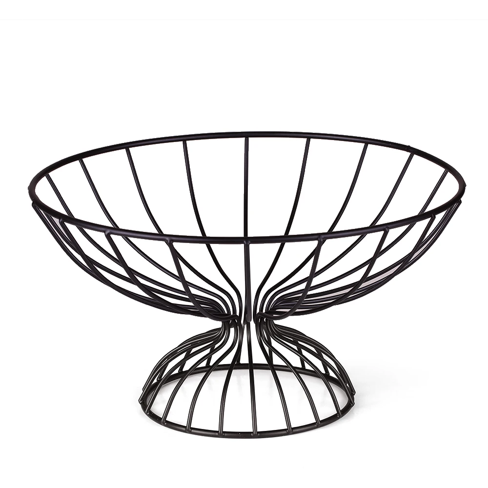 Горячие креативные закуски конфеты Корзина для фруктов проволочная корзина чаша