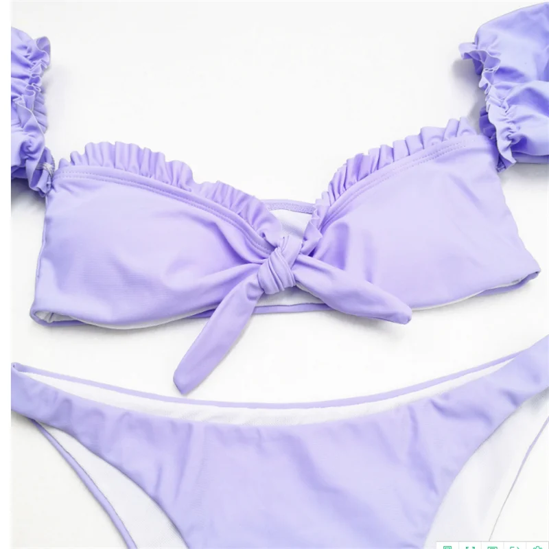 Женский купальный костюм сексуальный комплект бикини с рукавами сексуальные