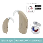 Слуховой аппарат Siemens RUN SP, подходит для смартфона, обновление приложения Lotus touch 12P23P, с сухим чехлом, руководство на английском языке