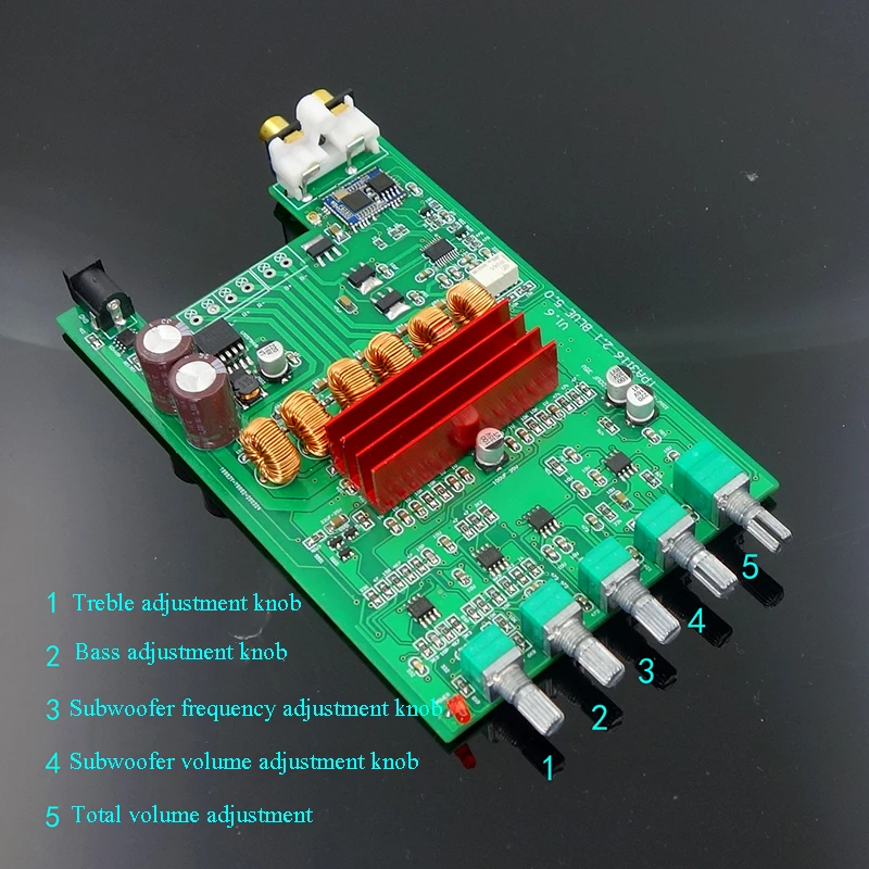 Звуковая плата TPA3116D2 усилитель звука Bluetooth 5 0 цифровая APTX HD 100 Вт + 50 * 2 NE5532 Op Amp 24BIT