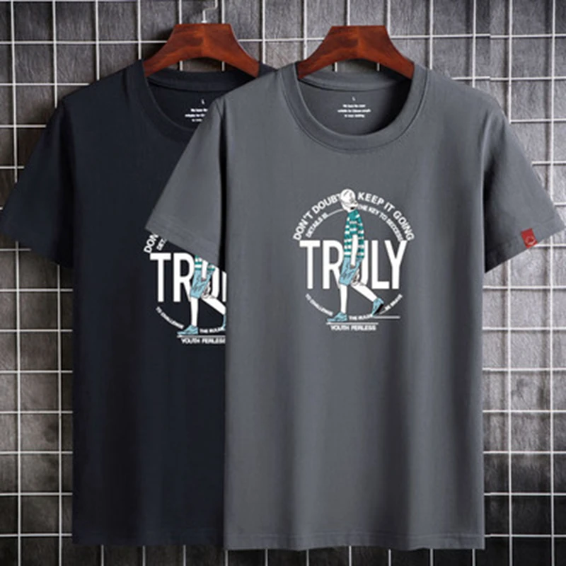 

Мужская футболка 2021 модные летние детские костюмы с короткими рукавами и О-образным вырезом уличная Открытый Топ футболки Harajuku уик-энд граф...