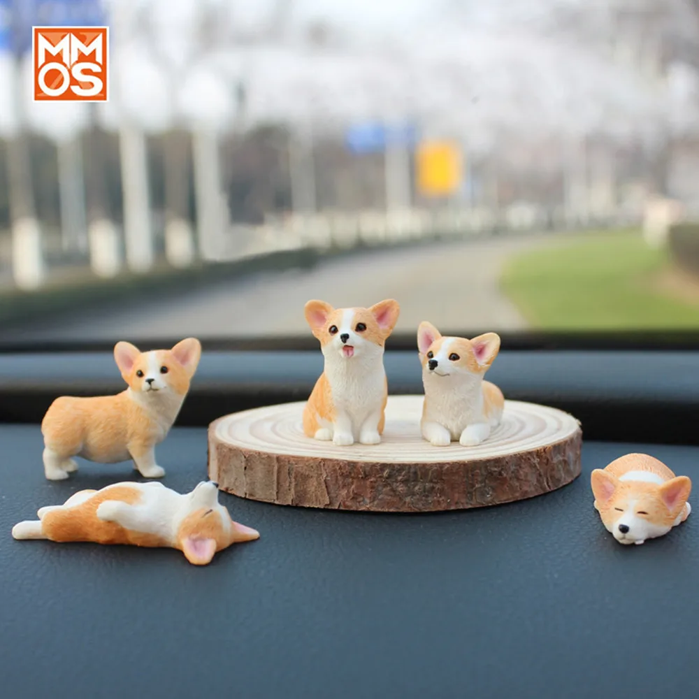 Mr.Z 5 шт./компл. Mini Dog Welsh Corgi фигурка детской игрушки коллекционный декор подарок