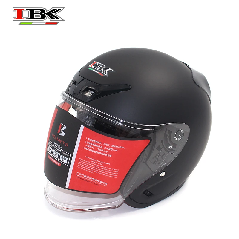 IBK 3/4 Мотоцикл Матовый шлем электрический велосипед Скутер Casco Для мужчин/Для