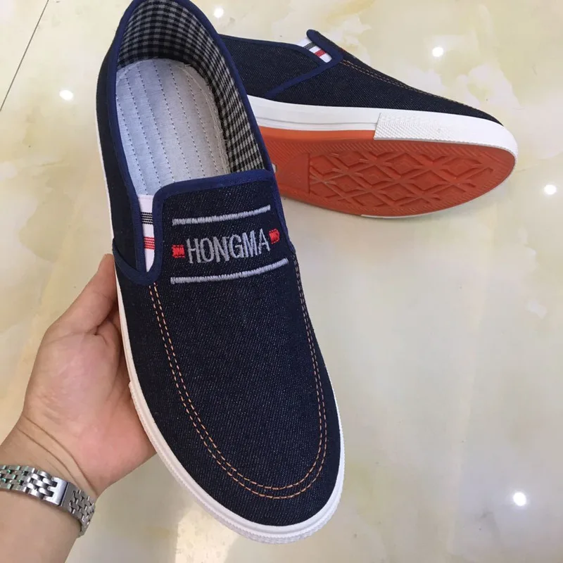 

2021 New Men's Shoes Beijing Cloth Shoe Foot Lazy Shoes Men's Casual Cloth Shoes Breathable Sneakers Mens Shoes Casual