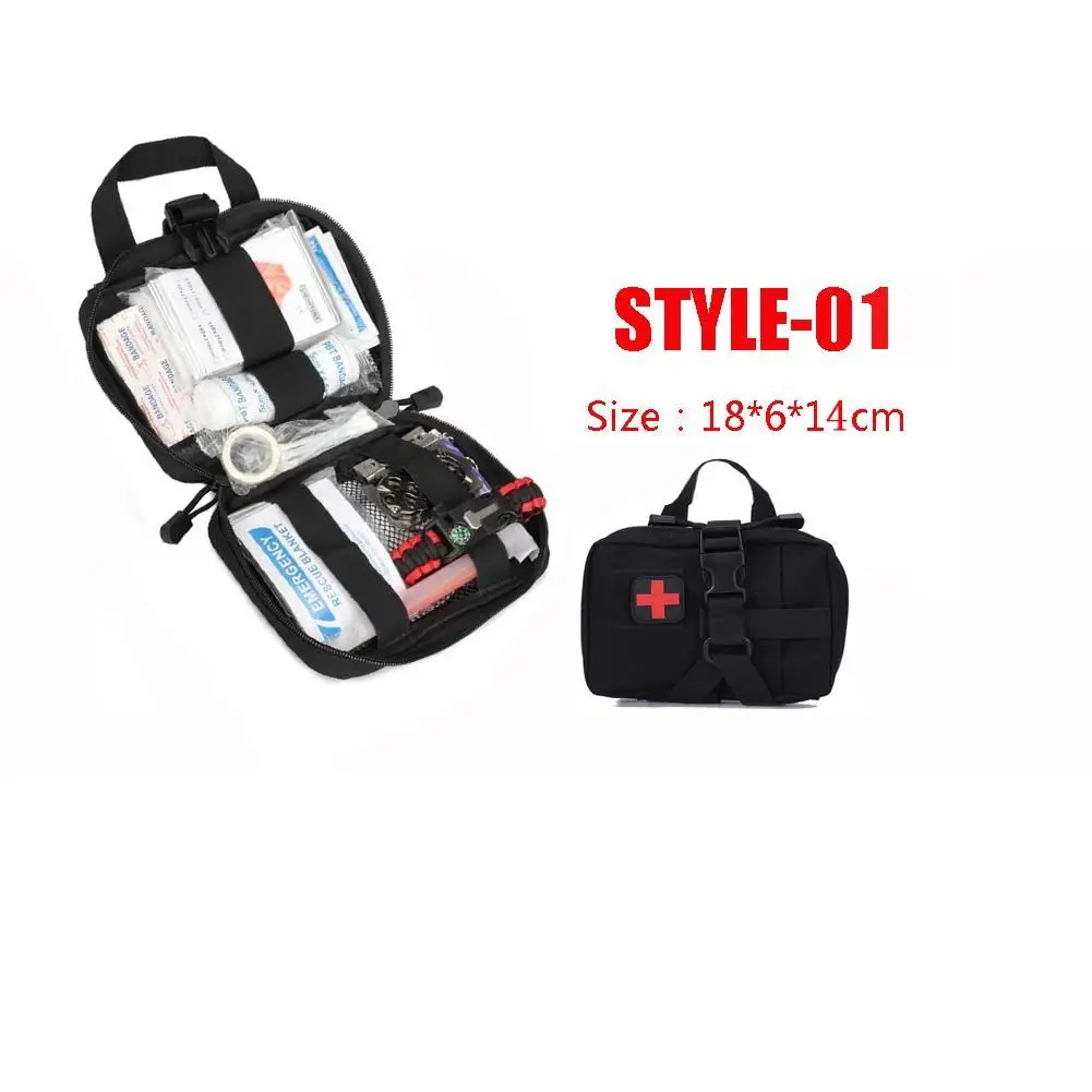 

Field Medical Kit Outdoor Tactical Multifunctional Tools Quick Medical Aid Field Rescue Release First Kit Medical EMT Acces K5A1