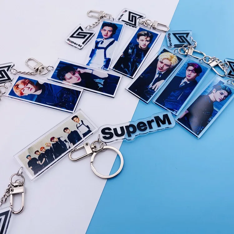 Новые аксессуары superM Подвески kpop брелки маленький подарок Креативные украшения KAI MARK
