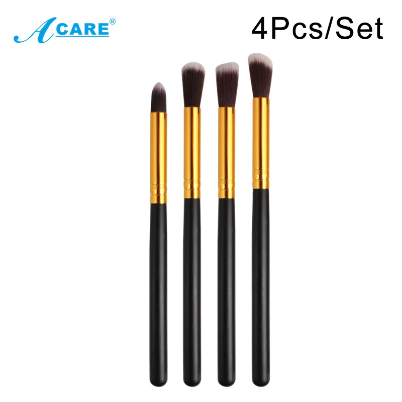 4 шт./компл. набор кистей для макияжа Профессиональная пудра тени глаз подводка