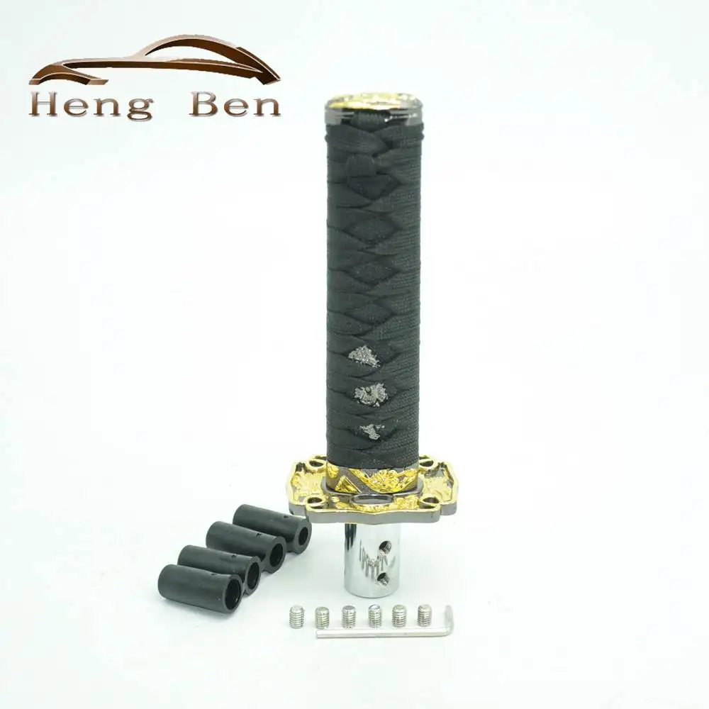 Универсальная ручка переключения передач JDM с мечом самурая 150 мм металлический