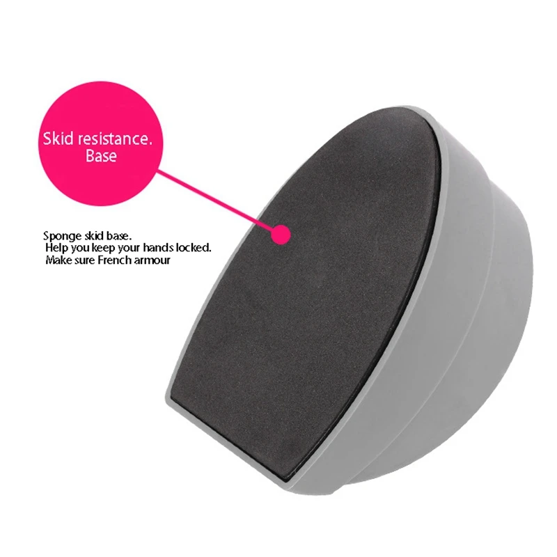 

Plastic French Nail Tips Guide Mold Dip Nail Powder Container Line Maker Mold Tool Nail Art Tools