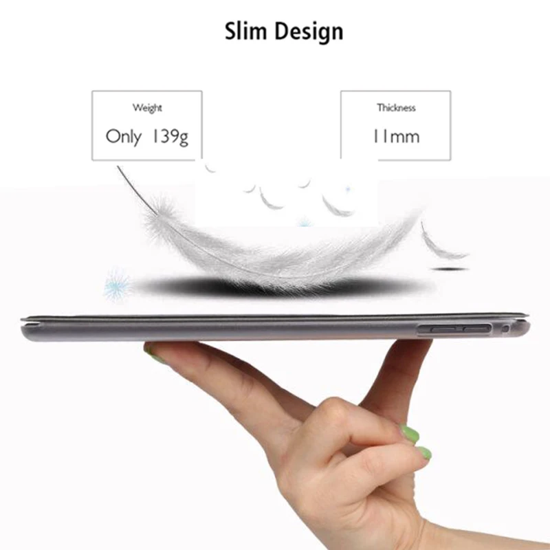 Flip Smart Tablet Case For Huawei MediaPad Honor WaterPlay 8.0 inch HDL-W09 HDL-AL00 Cover Ultra Slim PU Leather Stand Shell | Компьютеры