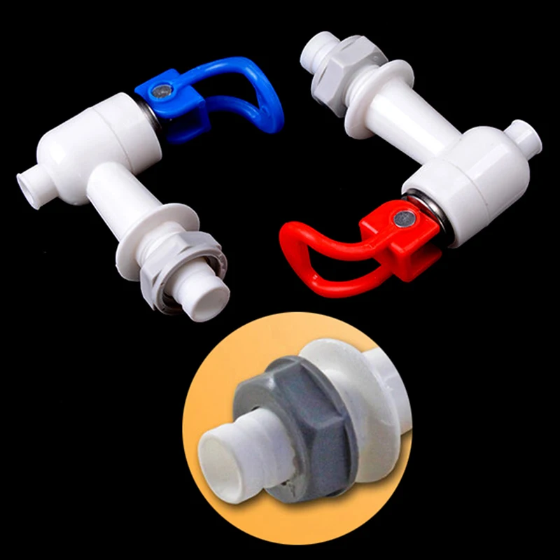

JETTING 1PCS Push Type Plastic Water Dispenser Water Faucet Tap Kitchen Faucets