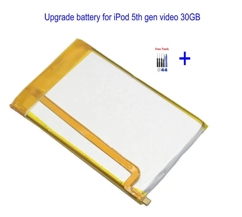 1x3000 мАч SSD HD обновленный Аккумулятор для iPod 5 го поколения видео 30 Гб 6