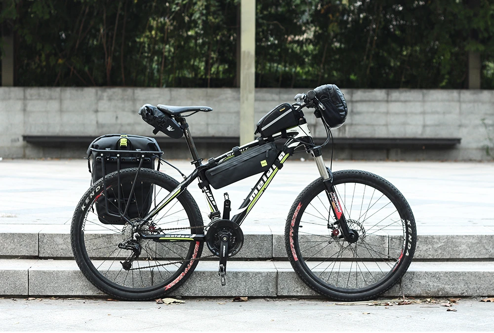 25L-27L Водонепроницаемая велосипедная сумка MTB для шоссейного велосипеда, велосипедная задняя стойка, сумка Pannier, велосипедная сумка на заднее сиденье, сумка через плечо, Аксессуары для велосипеда