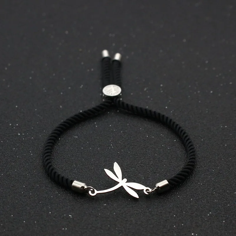 Браслет из нержавеющей стали с подвесками в виде мишки|Браслеты шармами| |