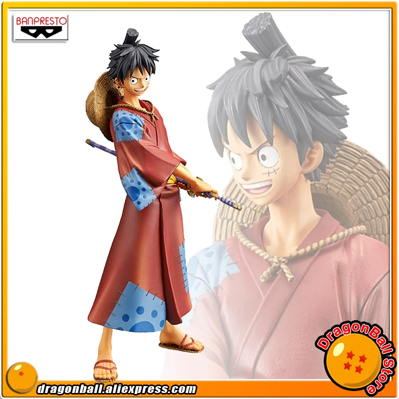 Фигурка фирмы Luffy из японского аниме ONE PIECE Оригинальная фигурка Banpresto DXF THE GRANDLINE MEN