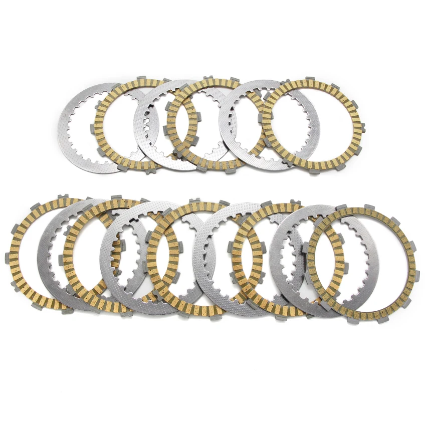 

For Honda TRX450 Sportrax TRX 450 R 2004-2014 Motorcycle Clutch Friction Disc Plates 22201-HP1-670 22201-MEB-670 22321-KZ3-690