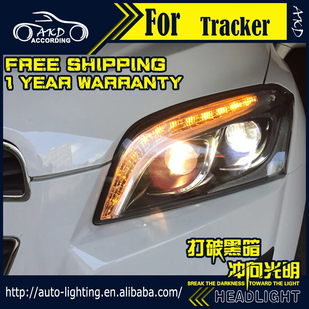AKD автостайлинг фара для Chevrolet Trax светодиодная 2013-2015 трекер светодиодный DRL H7 D2H Hid