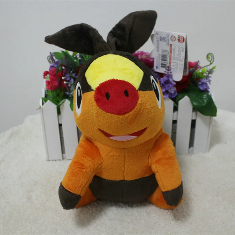 Mu&ntilde;eco de peluche de Pok&eacute;mon Tepig para ni&ntilde;o, mu&ntilde;eco de peluche de 30CM, regalo de cumplea&ntilde;os para ni&ntilde;o-1