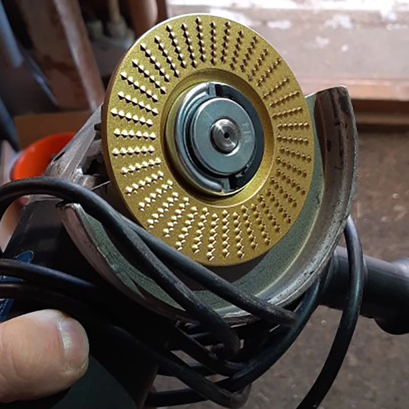 

3Pcs Wood Grinding Wheel Rotary Disc Sanding Woodworking Carving Abrasive Disc Tools for Angle Grinder Bore 22mm