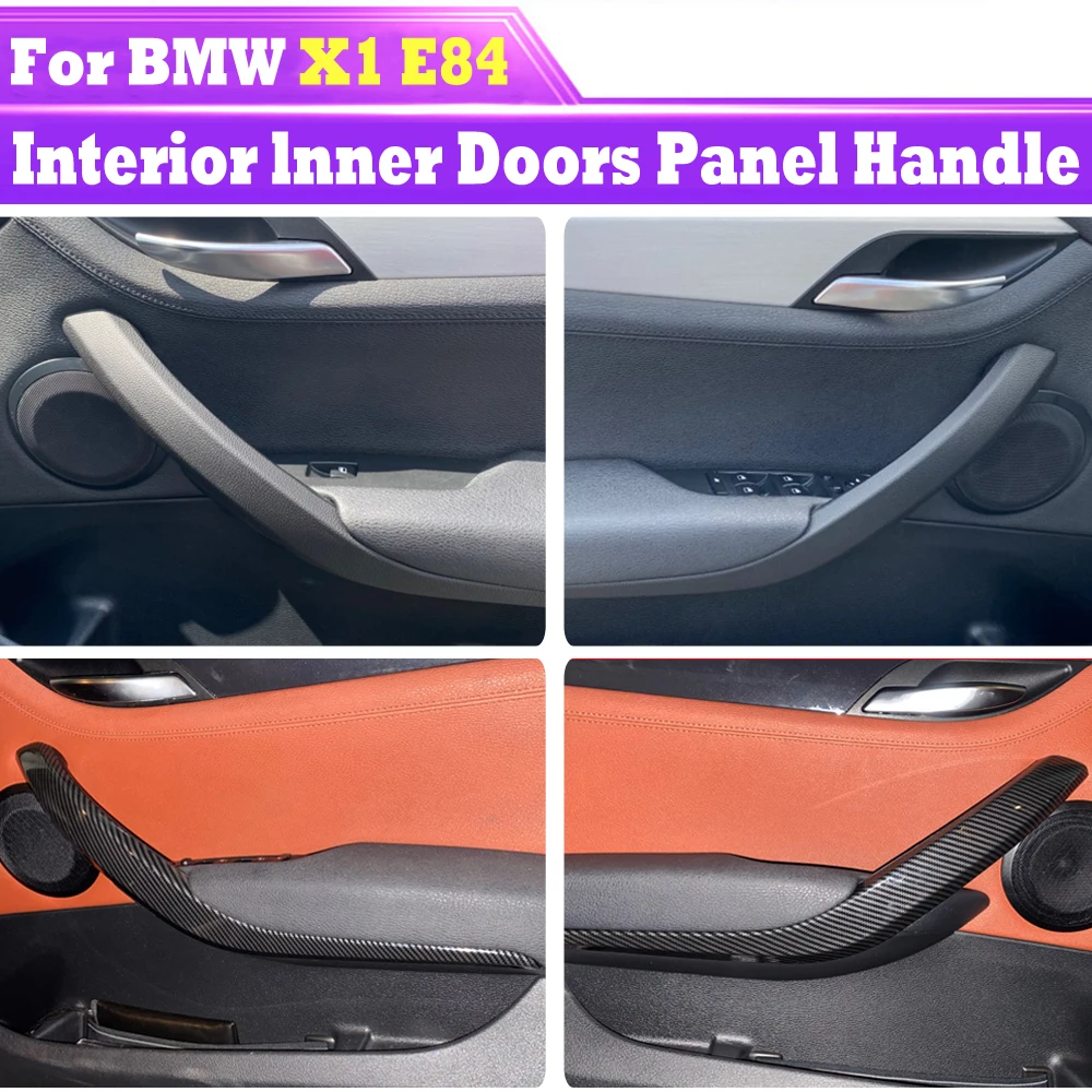 

Car Accessories Black/Beige Interior Door Handle Panel Pull Trim Cover For BMW X1 E84 16d/16i/18d/20d 2008-2016 51412991778