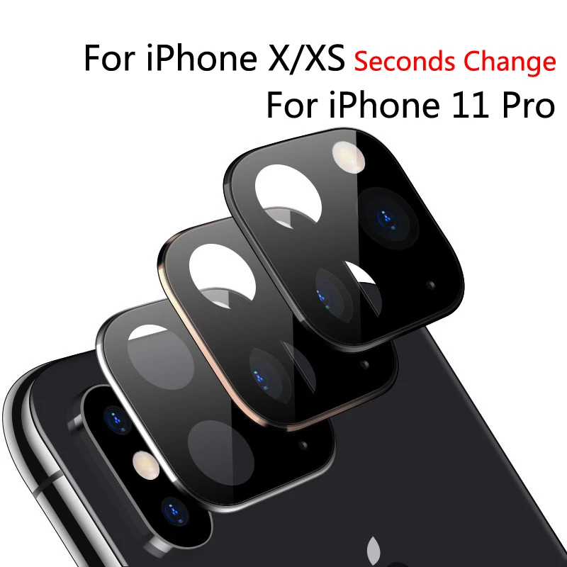 Защитная пленка GTWIN для iPhone 11 Pro Max защитная камеры X XS металлическая объектива