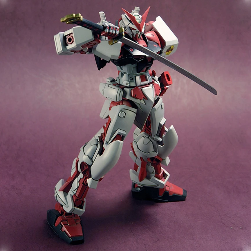 Аниме игрушки Gundam MG 1/100 красные семена сборная фигурка аниме боевой робот с