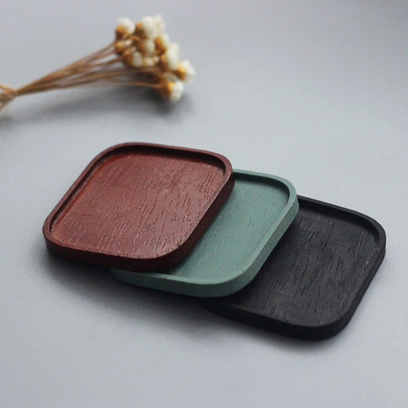 

1/12 Dollhouse Miniature Wooden Plate Simulation Tray Model for Doll House Decoration Accessories