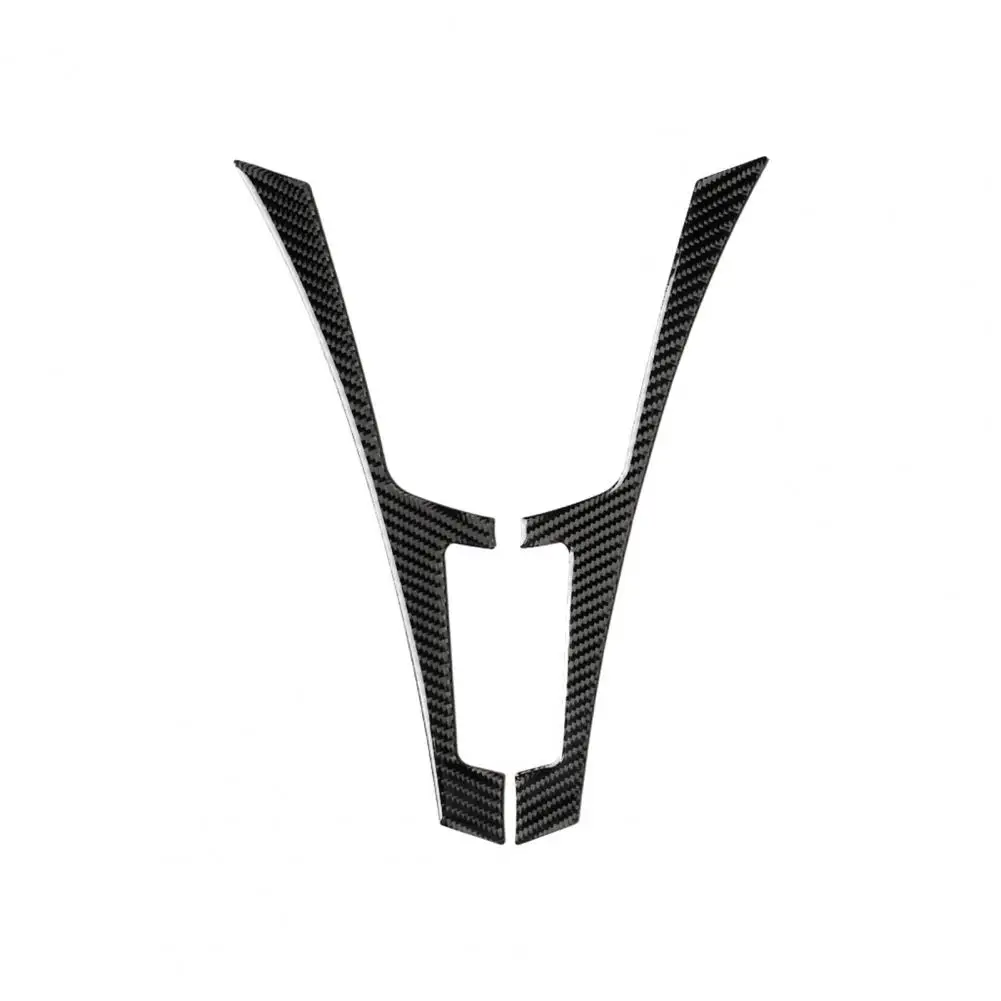 

2Pcs Car Sticker F Frame Covers Protective Carbon Fiber Drive Panel Navigation Frame Trim for Infiniti Q50 2014-2020