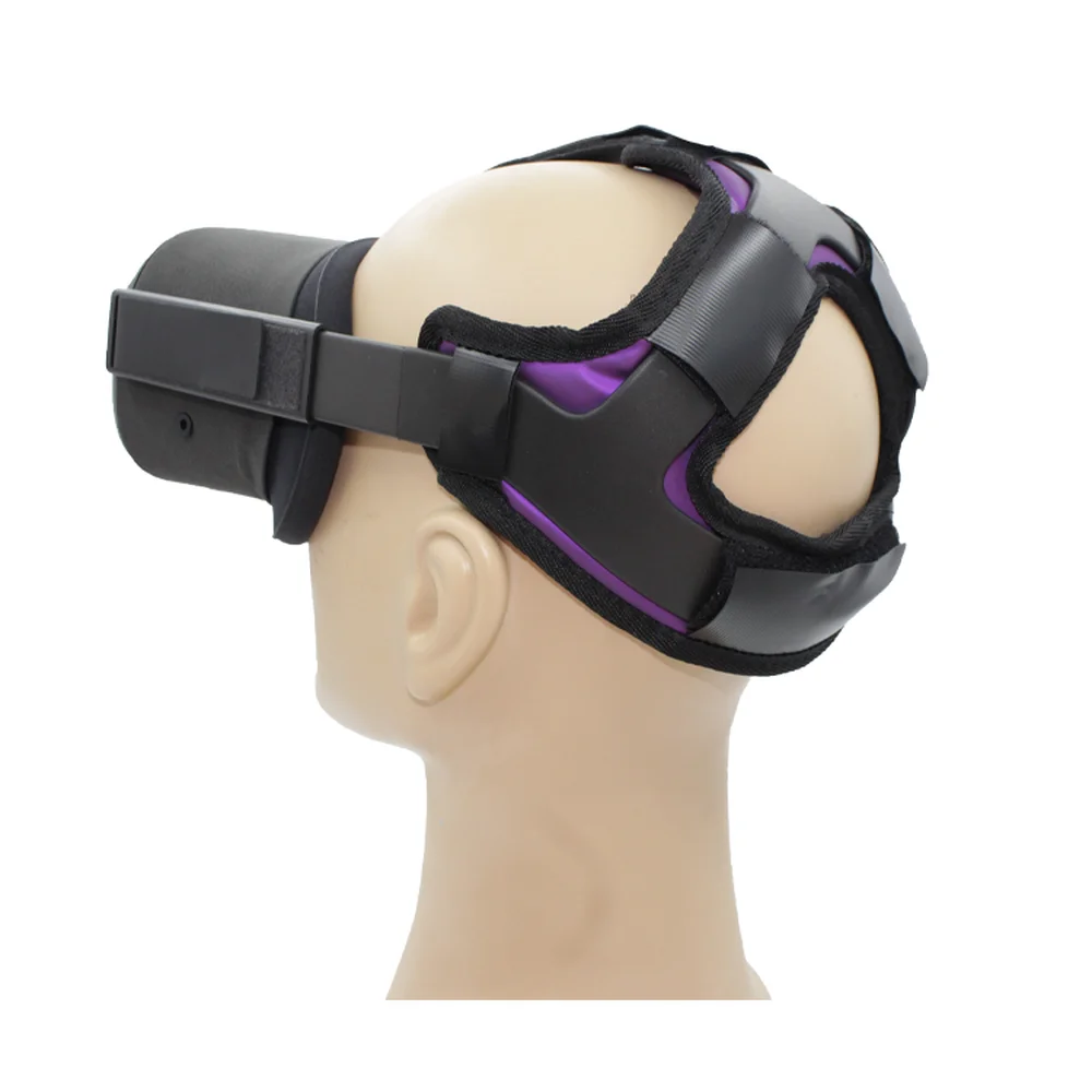 Pressure-relieving Headband for Oculus Quest 2 Comfortable Head Pad Non-slip PU Weight-reduce Strap oculus quest Accessories | Электроника