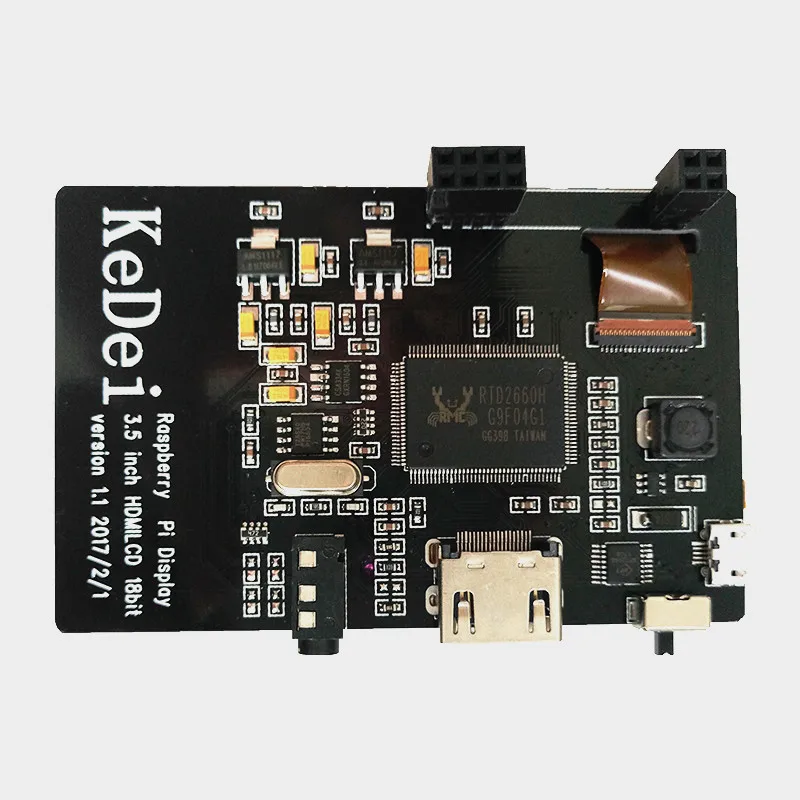 Корпус для корпуса Raspberry Pi 4 Model B из алюминиевого сплава 3 5 дюйма USB HDMI дисплей