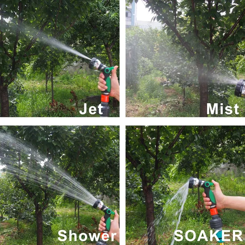 8 Режим орошения травы пистолет для распыления воды автомойки сада полива