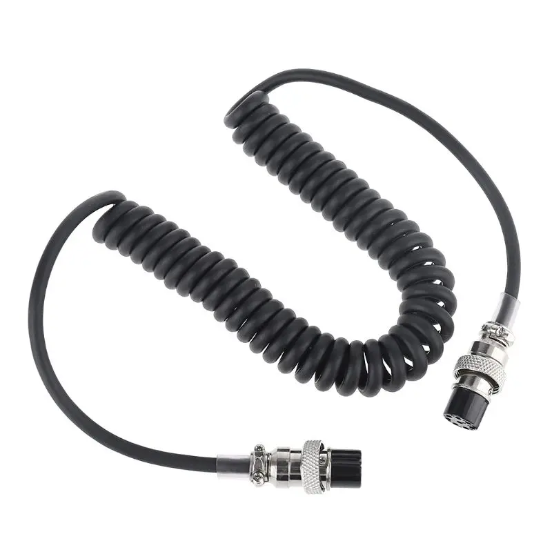 

MOLA 8Pin разъем на 8Pin разъем для авиационного микрофона микрофон кабель для трансивера Kenwood