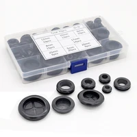 93pcs sealing rubber grommet kit waterproof tool 8 sizes set gasket ring for protect wire firewall hole