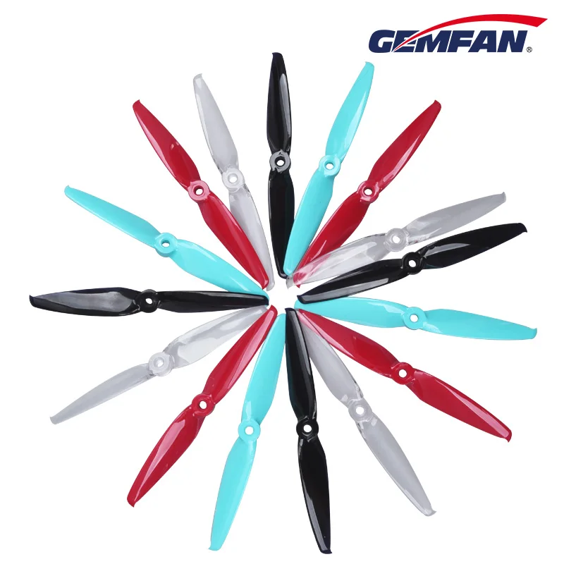 Gemfan Flash 7042 7X4.2 7 дюймов 6042 6X4.2 6 с 2 лезвиями дальний PC Пропеллер для RC FPV Racing LR6 L67