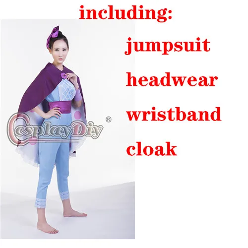 cloak jumpsuit Косплей diy История Игрушек 4 БО Открытый косплей Женский костюм девушки История игрушек костюм плащ L320 - Цвет: cloak jumpsuit